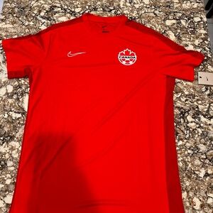 Men’s Canada Soccer Nike Training Top - Red